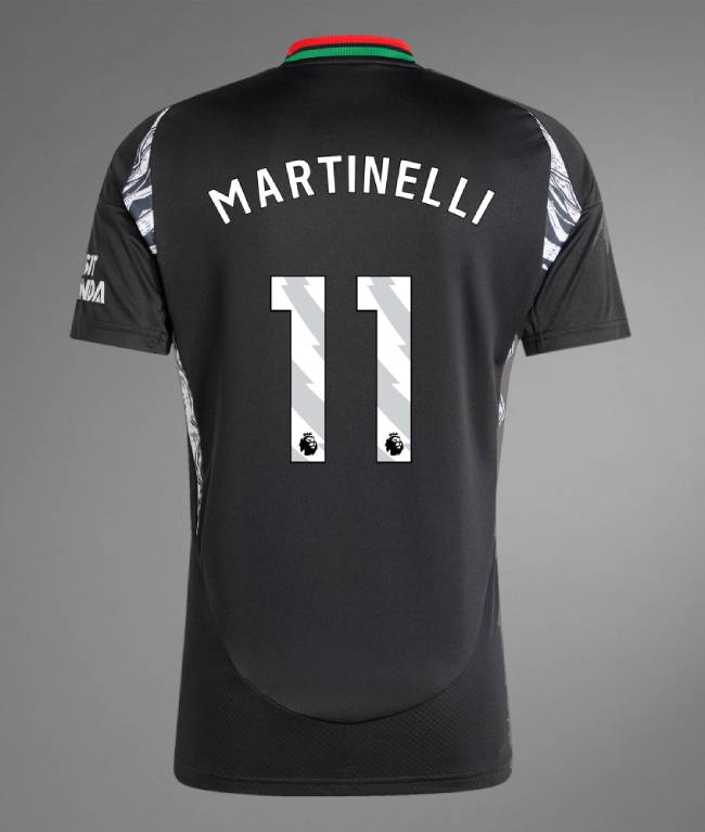 Arsenal Away MARTINELLI 11 Jersey 24-25