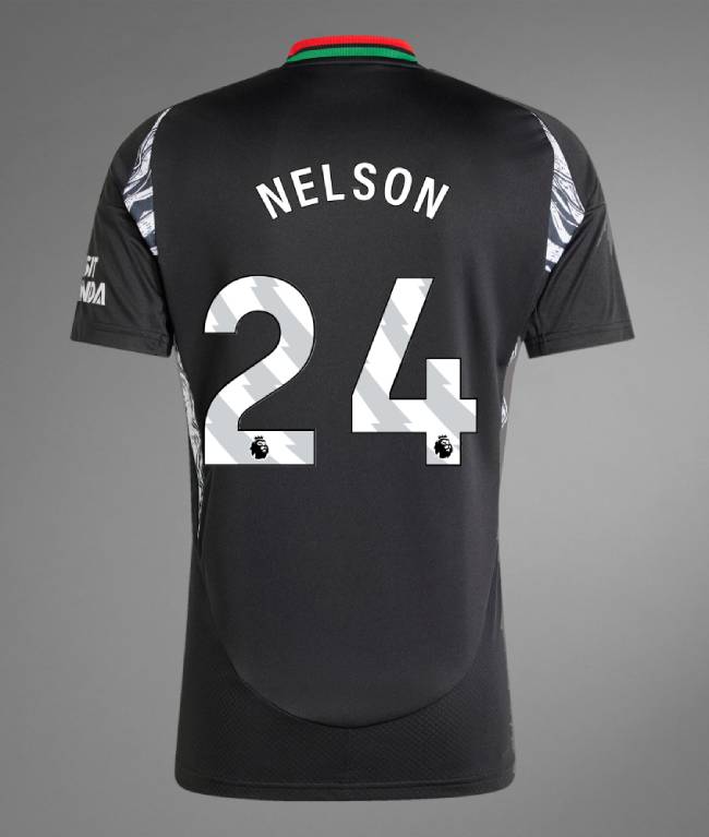 Arsenal Away NELSON 24 Jersey 24-25