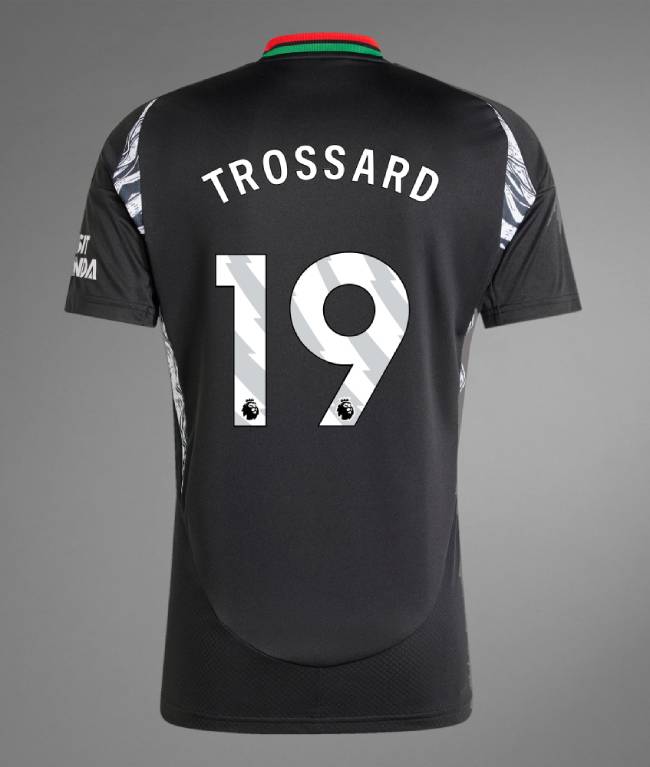 Arsenal Away TROSSARD 19 Jersey 24-25