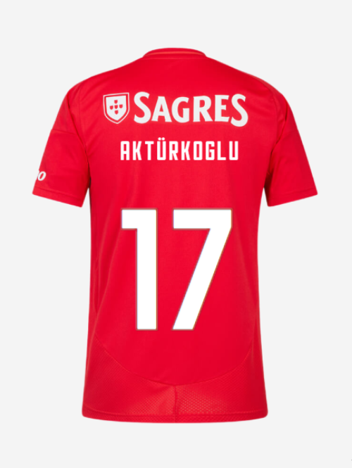 Benfica Home AKTÜRKOGLU 17 Jersey 24-25