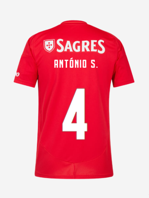 Benfica Home ANTÓNIO S. 4 Jersey 24-25