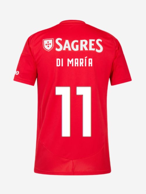 Benfica Home DI MARÍA 11 Jersey 24-25