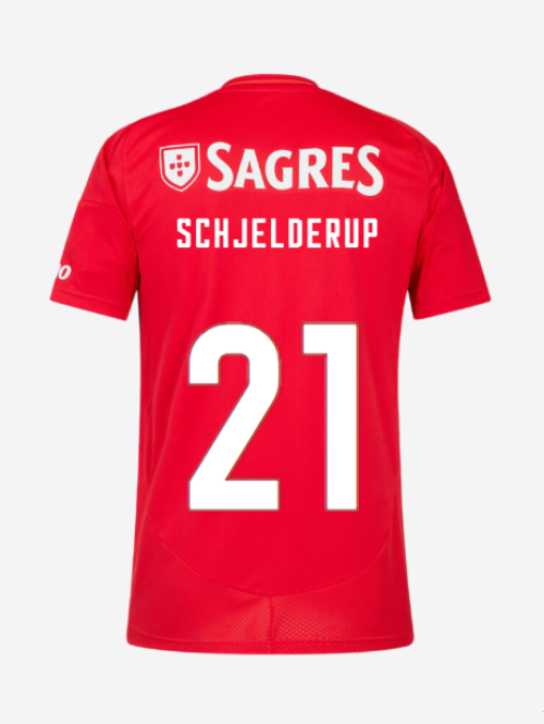 Benfica Home SCHJELDERUP 21 Jersey 24-25