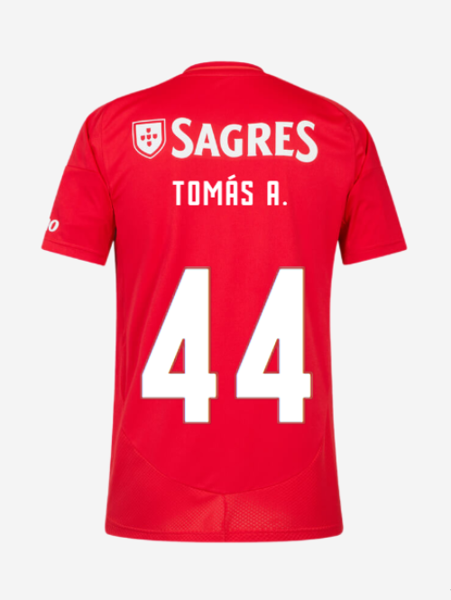 Benfica Home TOMÁS A. 44 Jersey 24-25