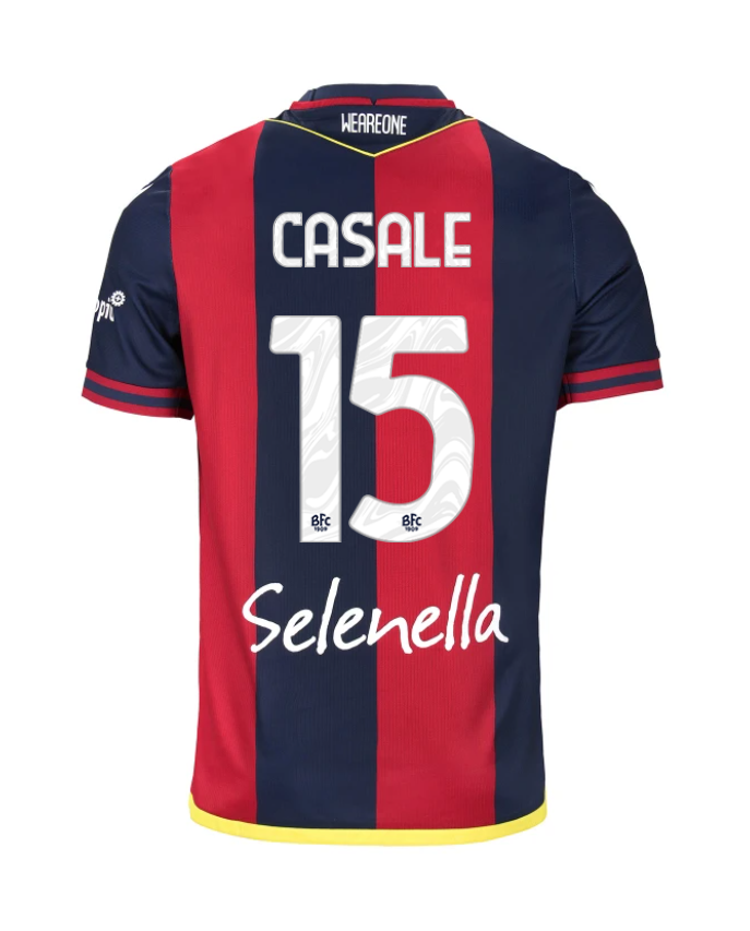 Bologna Home CASALE 15 Jersey 24-25