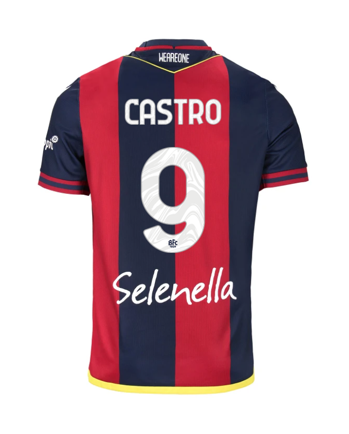 Bologna Home CASTRO 9 Jersey 24-25