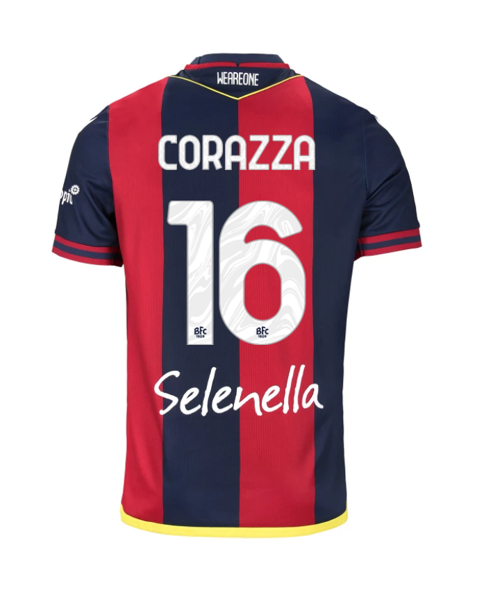 Bologna Home CORAZZA 16 Jersey 24-25