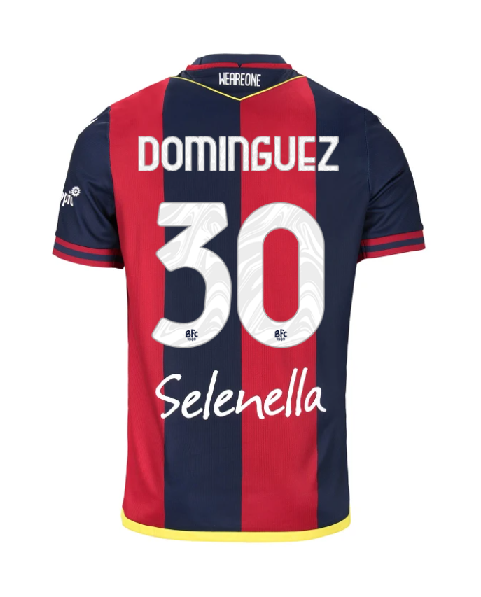 Bologna Home DOMINGUEZ 30 Jersey 24-25