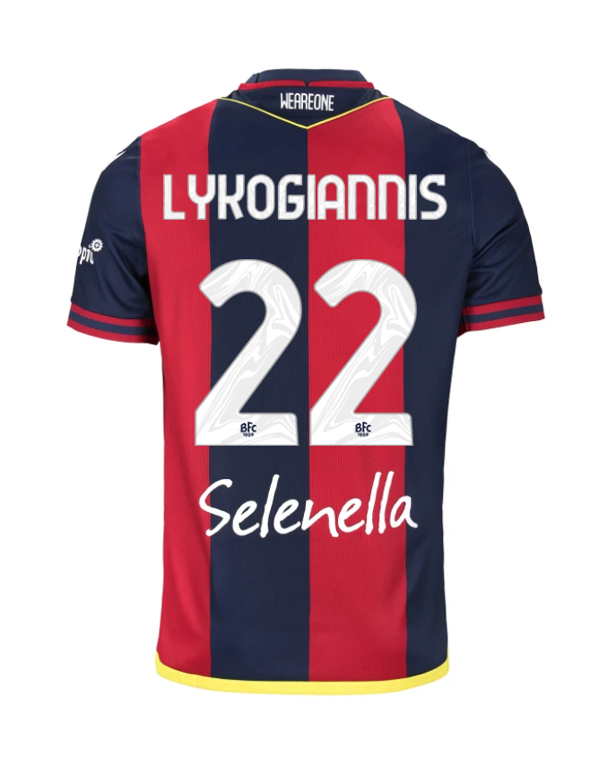 Bologna Home LYKOGIANNIS 22 Jersey 24-25