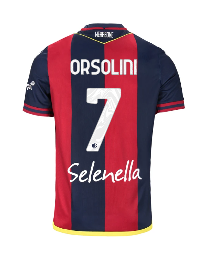 Bologna Home ORSOLINI 7 Jersey 24-25