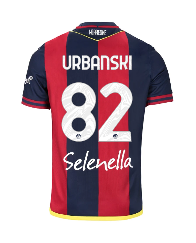 Bologna Home URBANSKI 82 Jersey 24-25