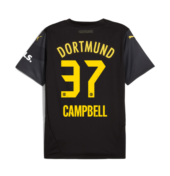 Borussia Dortmund Away Campbell 37 Jersey 24-25