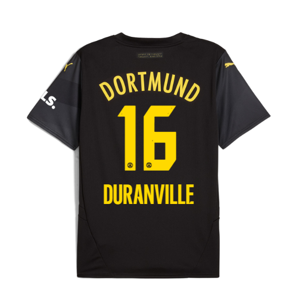 Borussia Dortmund Away Duranville 16 Jersey 24-25