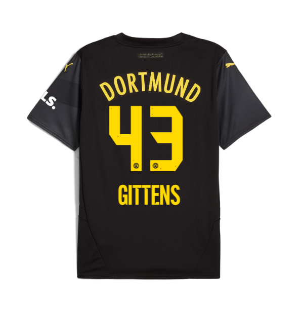 Borussia Dortmund Away Gittens 43 Jersey 24-25