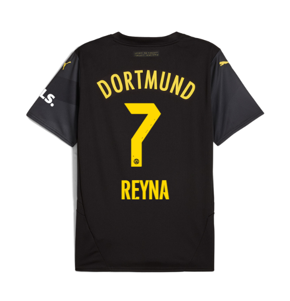 Borussia Dortmund Away Reyna 7 Jersey 24-25