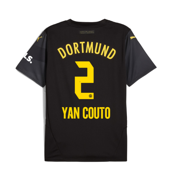 Borussia Dortmund Away Yan Couto 2 Jersey 24-25