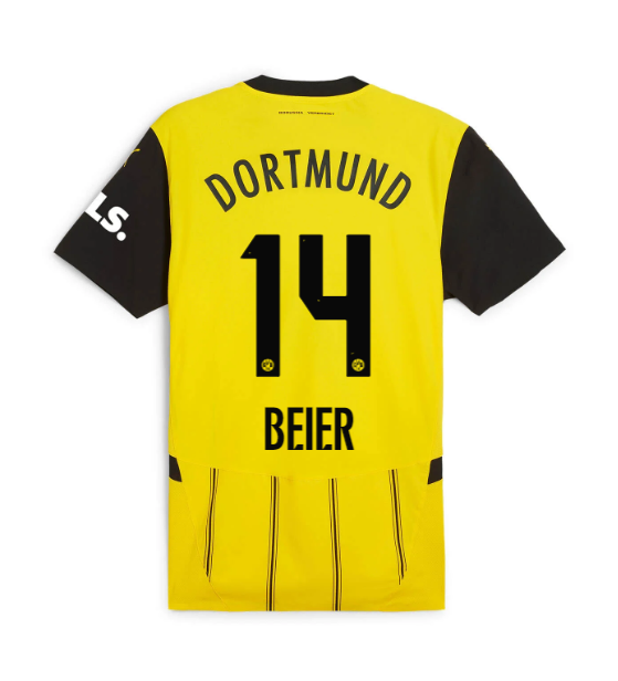 Borussia Dortmund Home Beier 14 Jersey 24-25