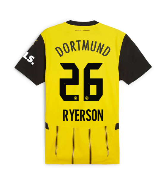 Borussia Dortmund Home Ryerson 26 Jersey 24-25