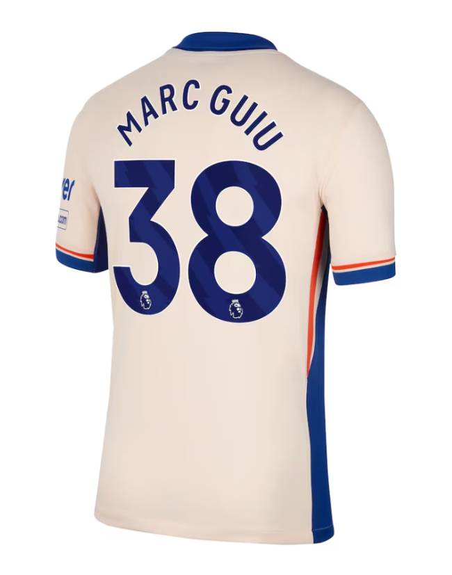 Chelsea Away Marc Guiu 38 Jersey 24-25