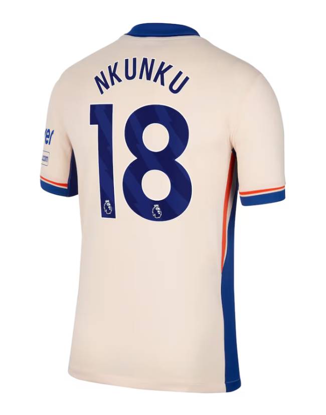 Chelsea Away Nkunku 18 Jersey 24-25