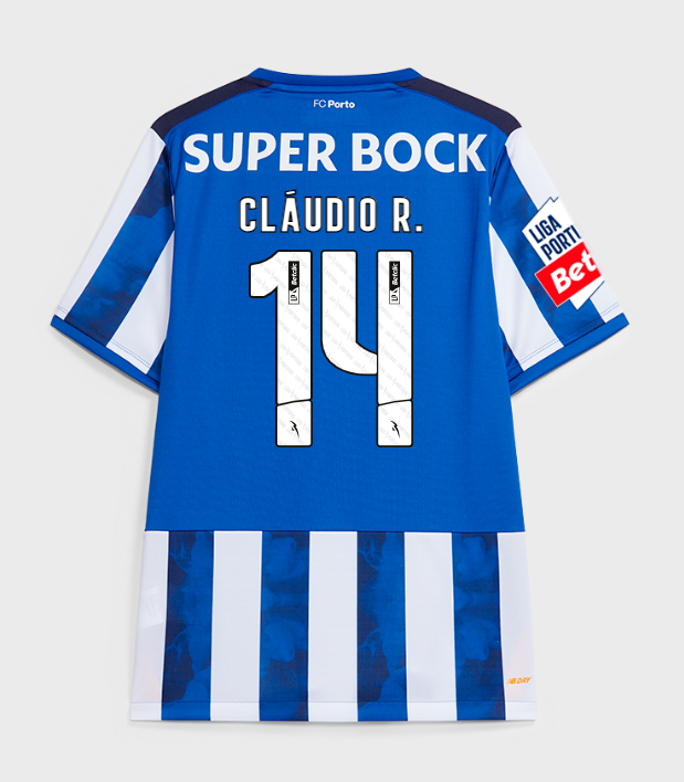 FC Porto Home CLÁUDIO R. 14 Jersey 24-25