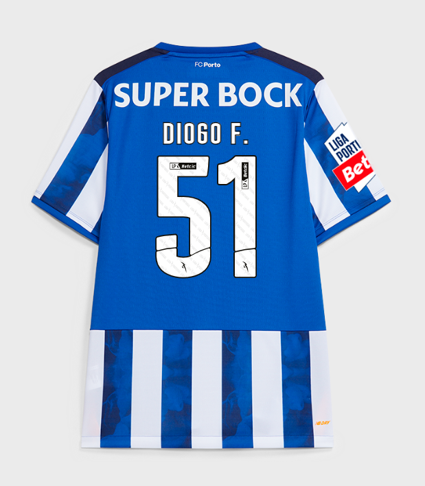 FC Porto Home DIOGO F. 51 Jersey 24-25