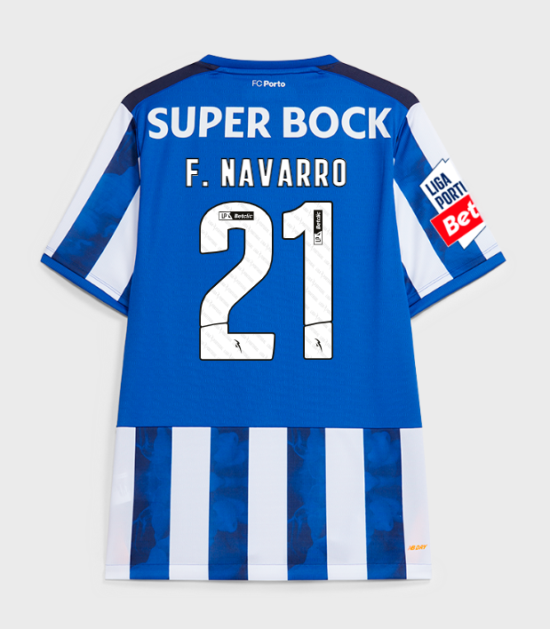 FC Porto Home F. NAVARRO 21 Jersey 24-25