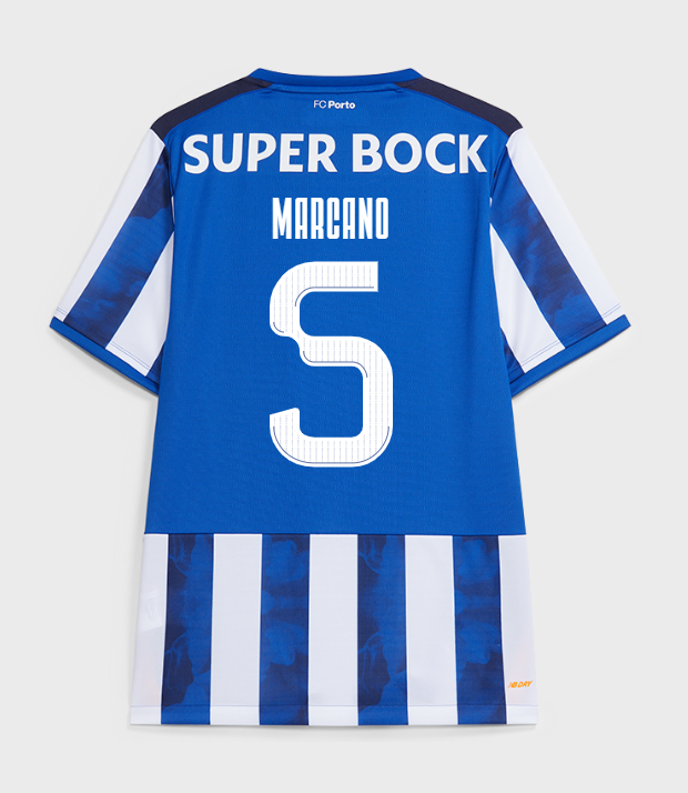 FC Porto Home Marcano 5 Europa League Jersey 24-25