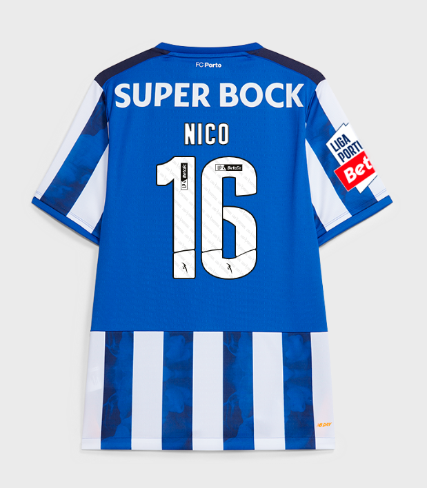 FC Porto Home NICO 16 Jersey 24-25