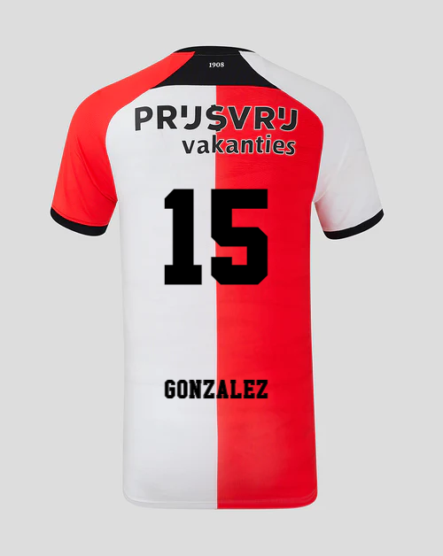 Feyenoord Home GONZÁLEZ 15 Jersey 24-25