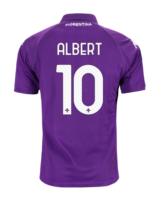 Fiorentina Home ALBERT 10 Jersey 24-25