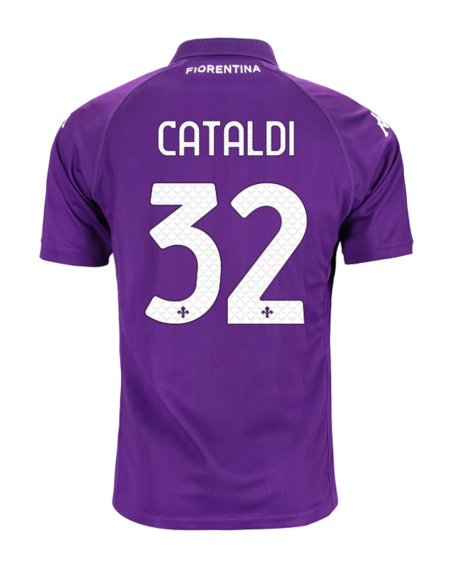 Fiorentina Home CATALDI 32 Jersey 24-25