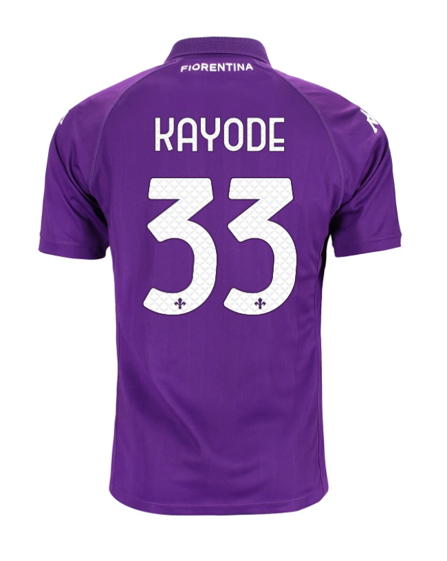 Fiorentina Home KAYODE 33 Jersey 24-25