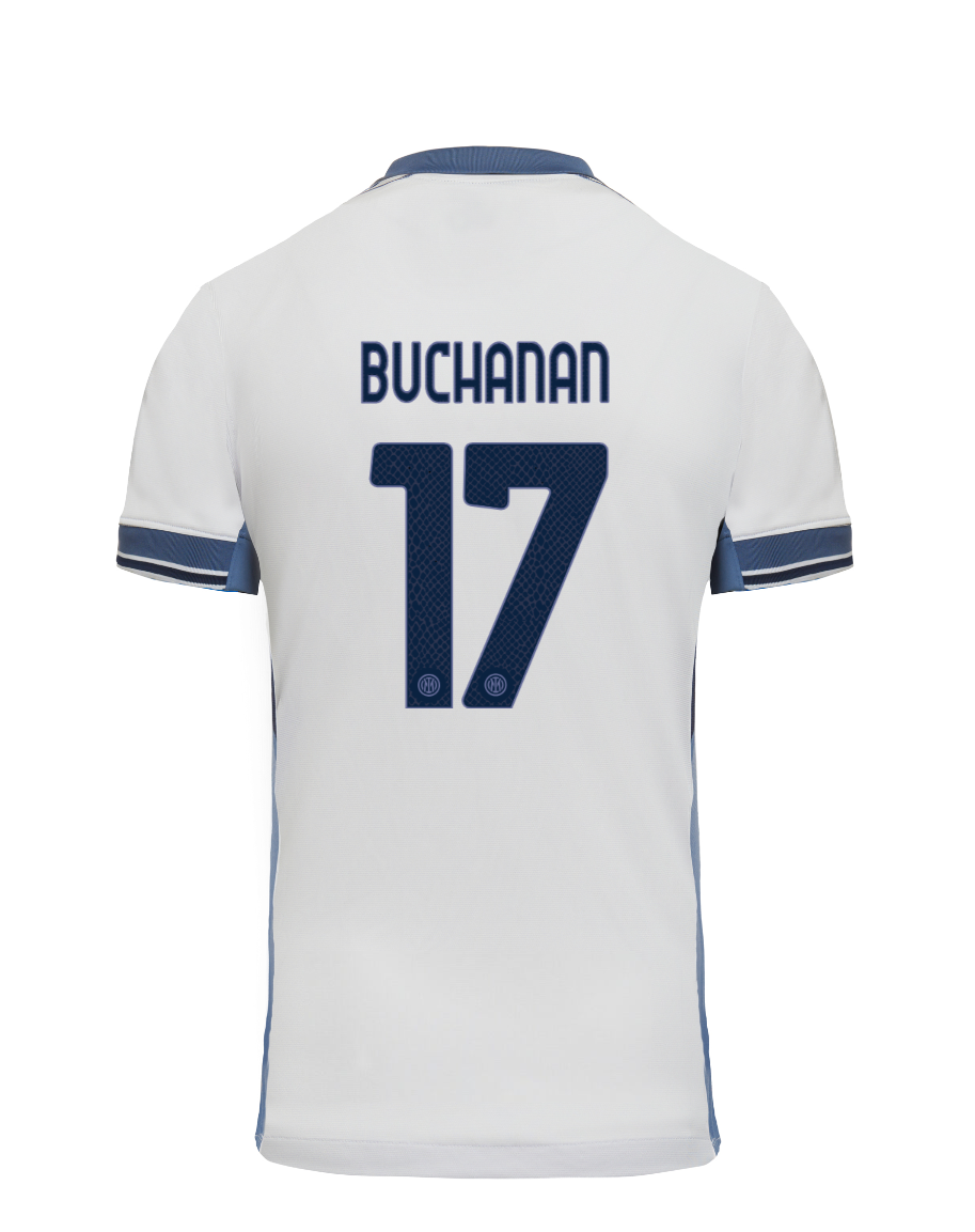 Inter Milan Away BUCHANAN 17 Jersey 24-25