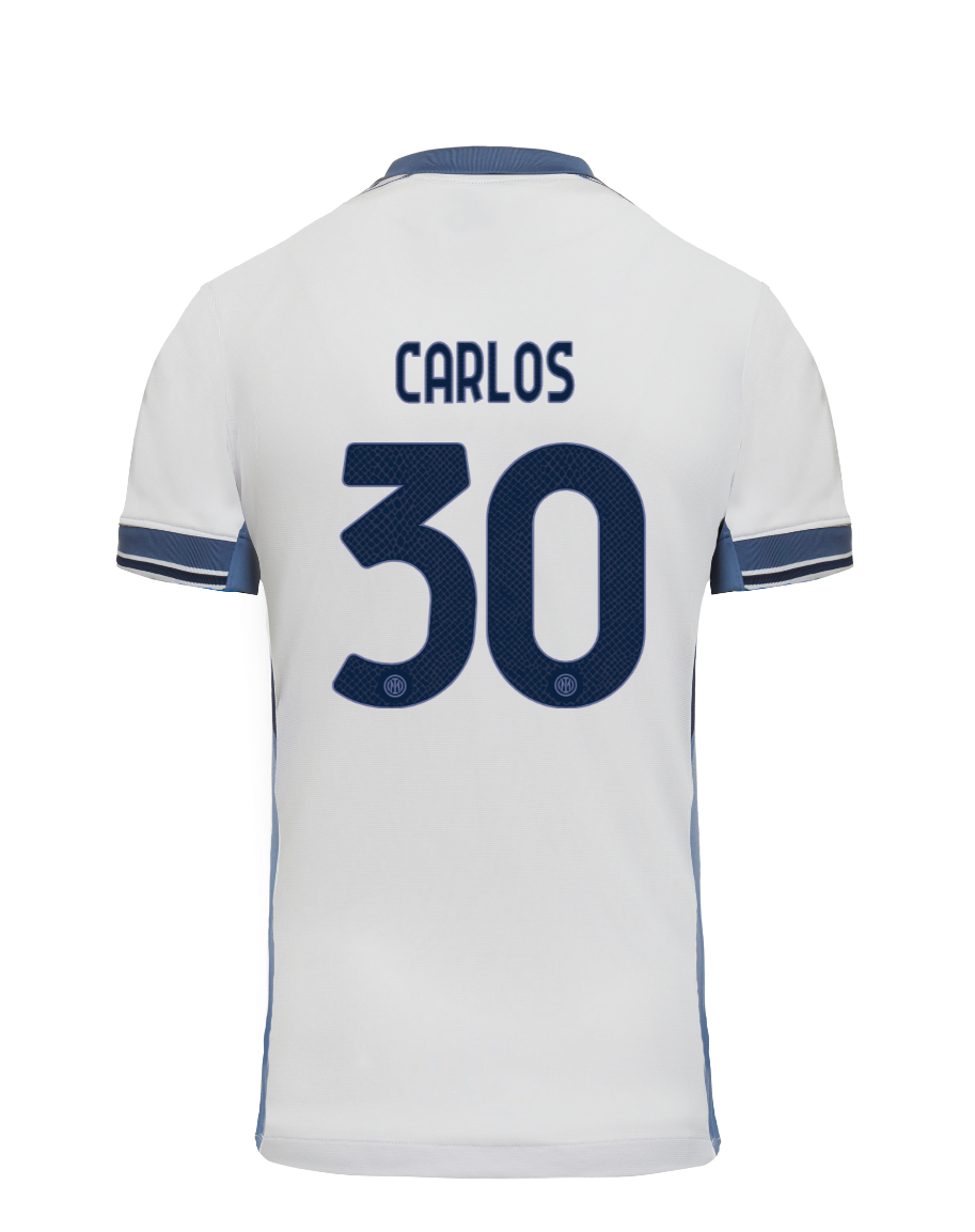 Inter Milan Away CARLOS 30 Jersey 24-25