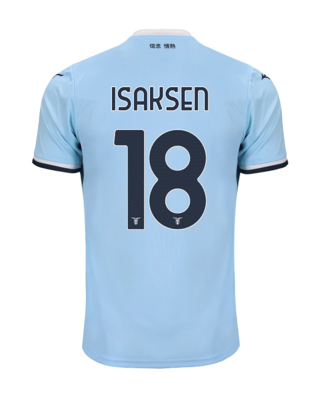 Lazio Home ISAKSEN 18 Jersey 24-25