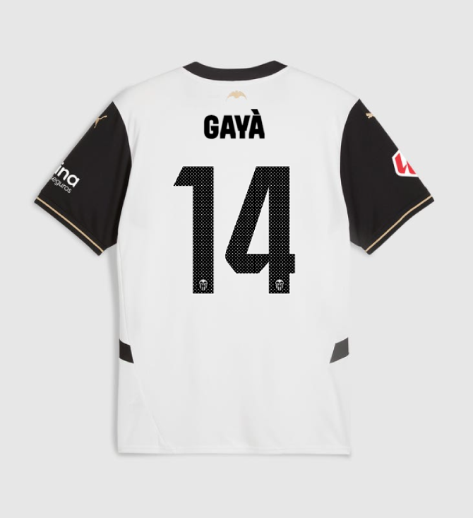 Valencia CF Home GAYÀ 14 Jersey 24-25