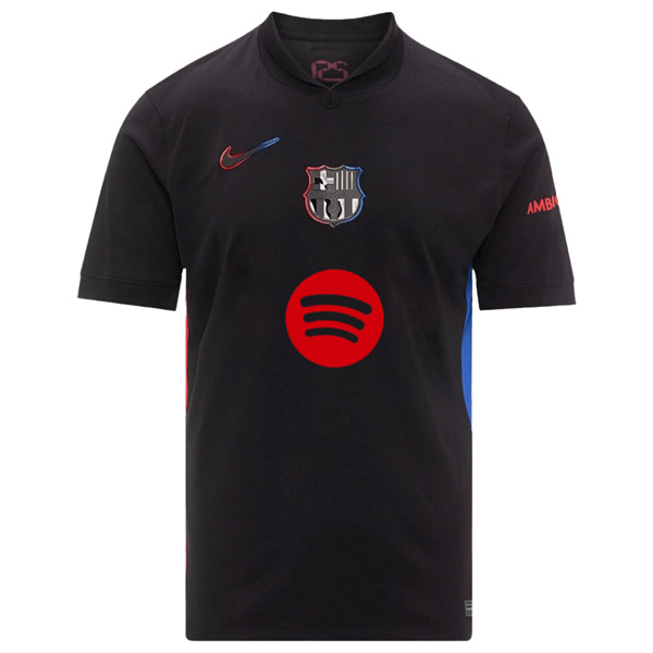 Barcelona Away New Spotify Logo Jersey 24 25 KICKOFFSHOPPER