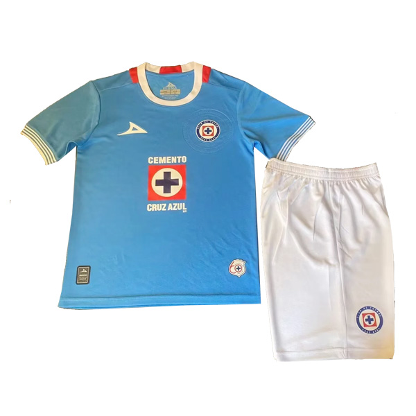 Cruz Azul Home Jersey Kids Kit 24-25