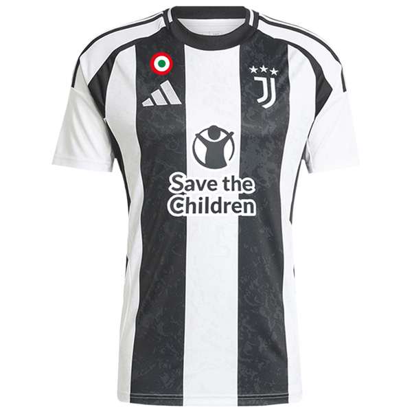 Juventus Home Save Children Sponsor Jersey 24 25 KICKOFFSHOPPER