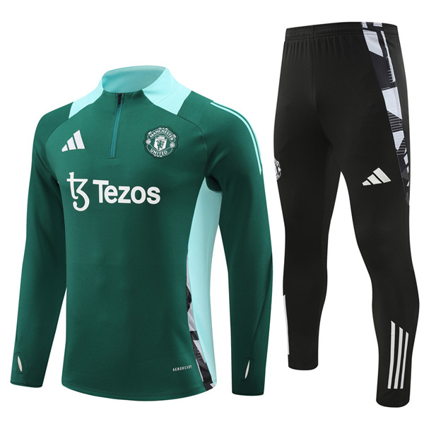 Manchester United Training Suit Green 24-25