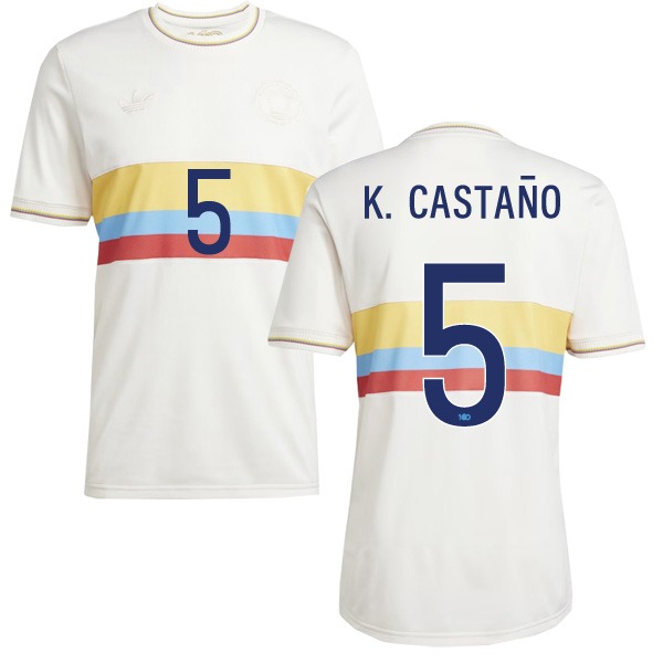 Colombia Centenary Collection K. CASTAÑO 5 Jersey 2024