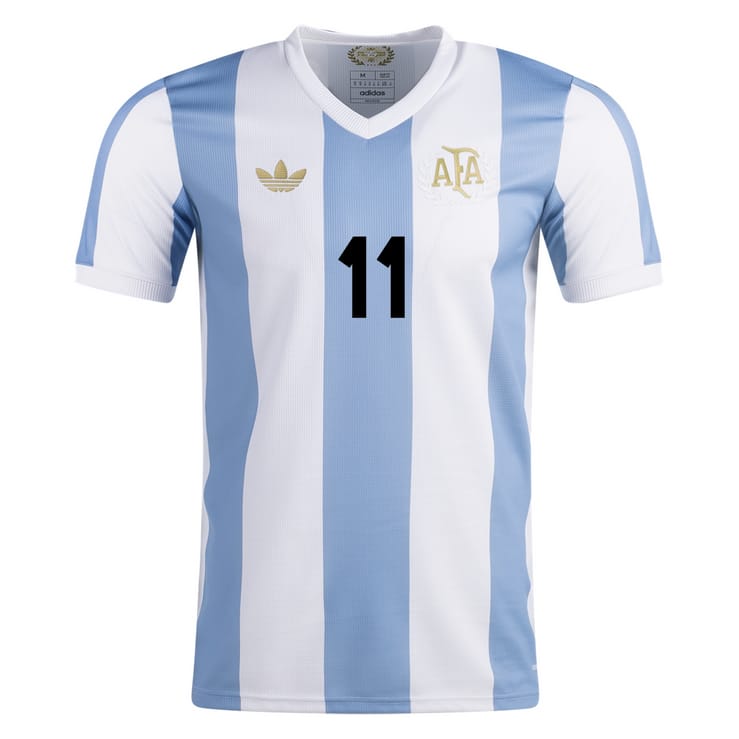 Argentina 50th Anniversary Di Maria 11 Jersey 2024