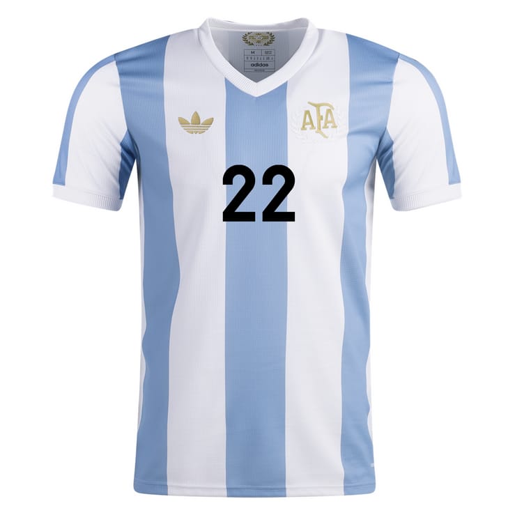 Argentina 50th Anniversary L. Martínez 22 Jersey 2024