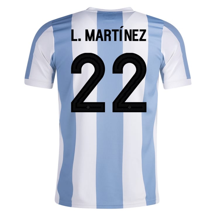 Argentina 50th Anniversary L. Martínez 22 Jersey 2024