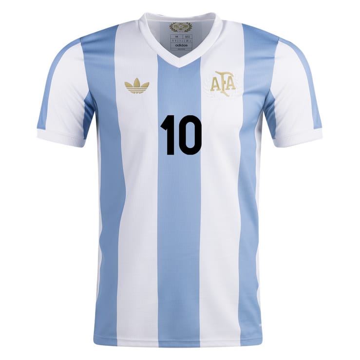 Argentina 50th Anniversary Maradona 10 Jersey 2024