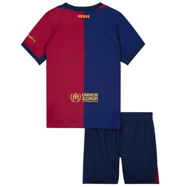 Barcelona x Coldplay Home Jersey Kids Kit 24-25