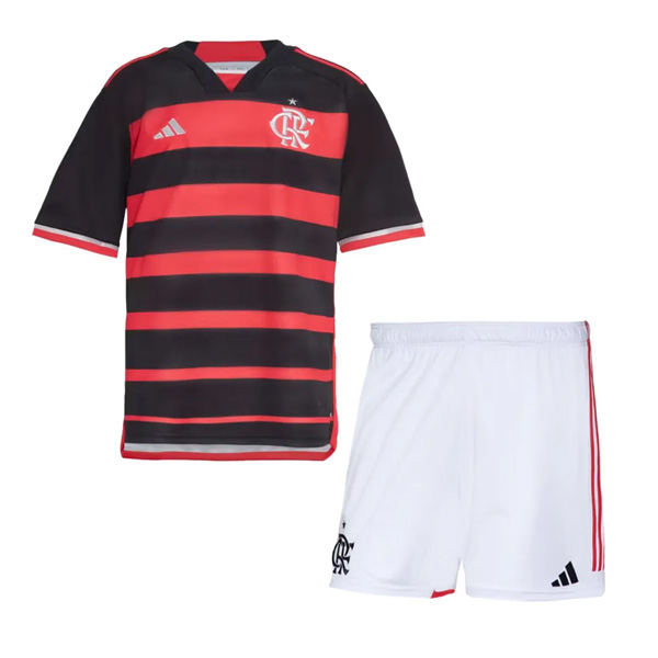 Flamengo Home Jersey Kids Kit 24-25