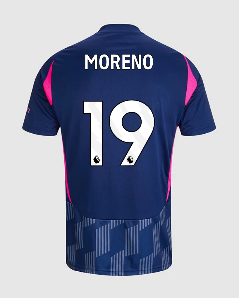 Nottingham Forest Away Moreno 19 Jersey 24-25