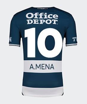 Pachuca Home A.Mena 10 Jersey 24-25